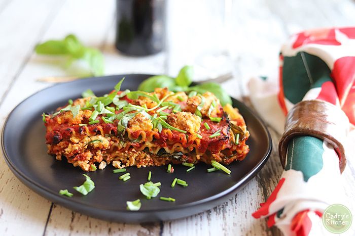 courgette lasagne