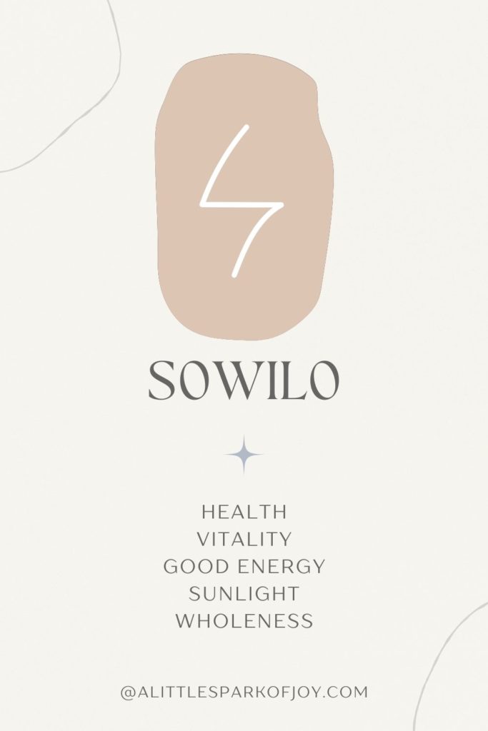 sowilo rune betekenis