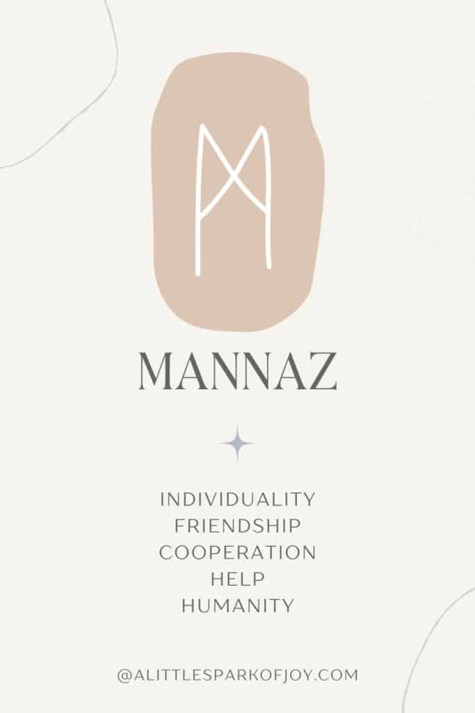 mannaz rune betekenis