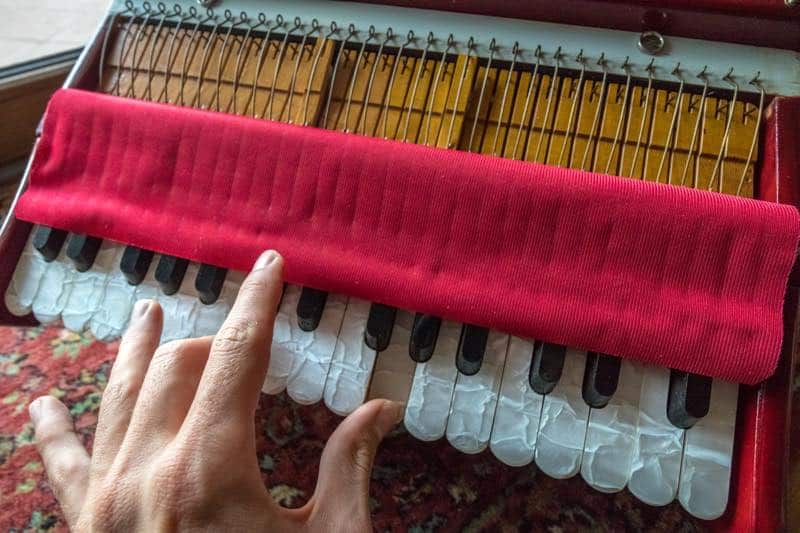 harmonium reisgrootte