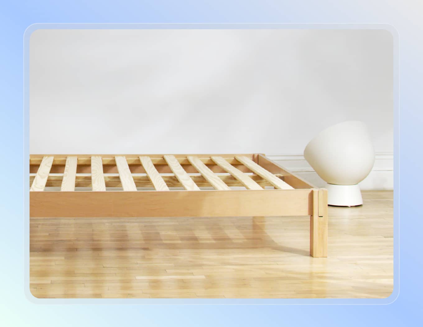 Houten bedframe van Helix