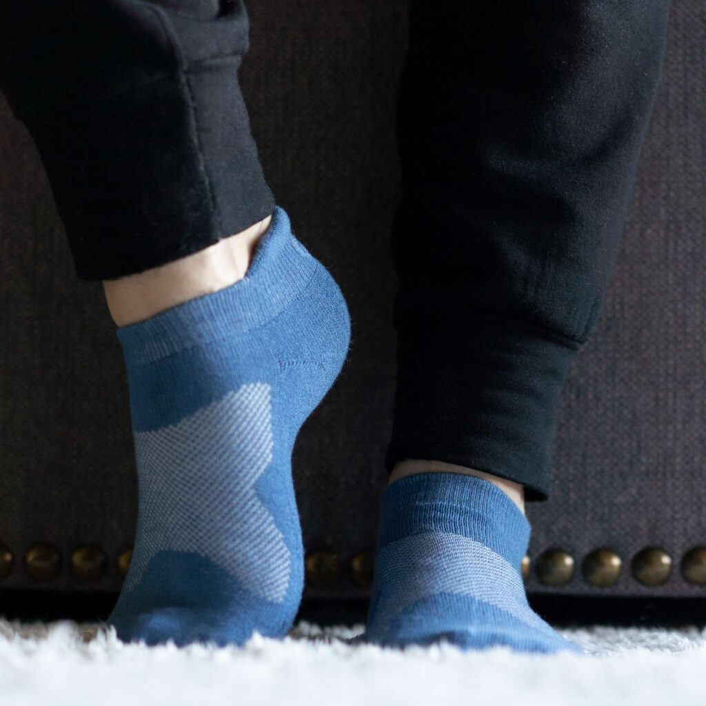 Asics kussen laag uitgesneden sokken zijn comfortabel en geweldig voor wandelingen
