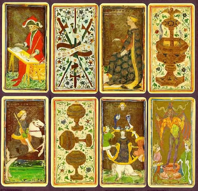 oudste tarotkaarten geschiedenis