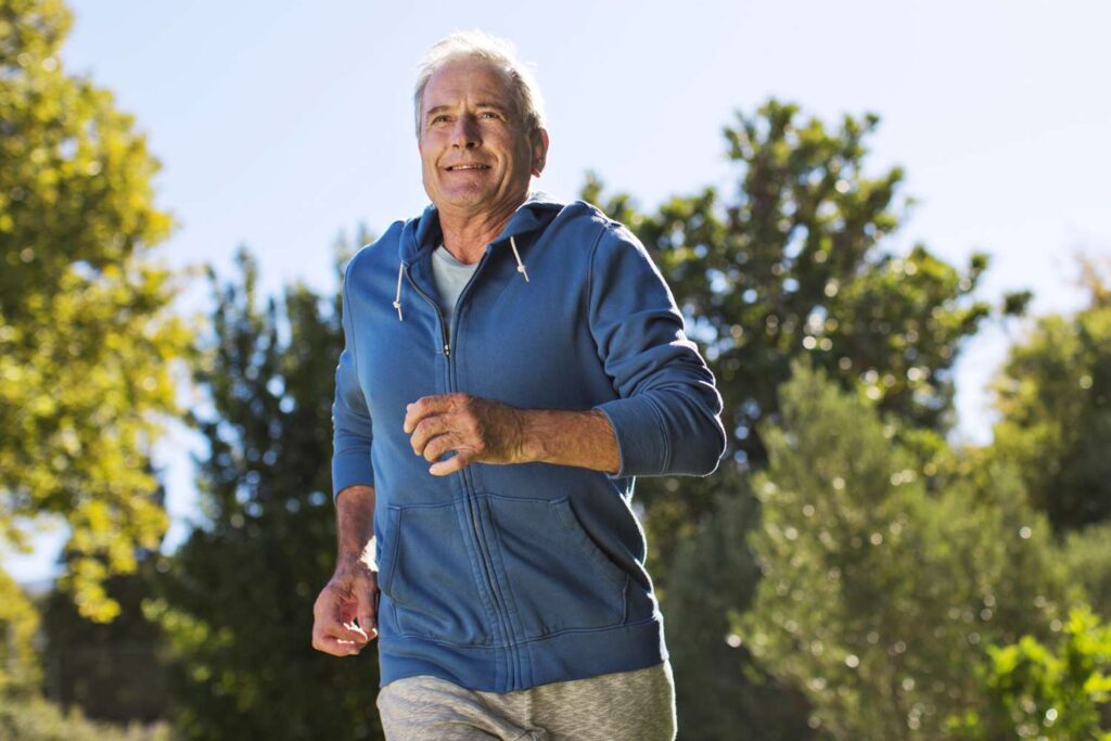 Trainingsadvies om oudere atleten te helpen fit te blijven