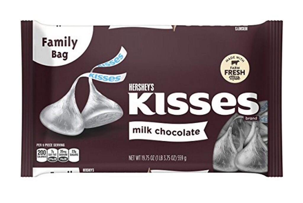 Zijn Hershey's Kisses glutenvrij?