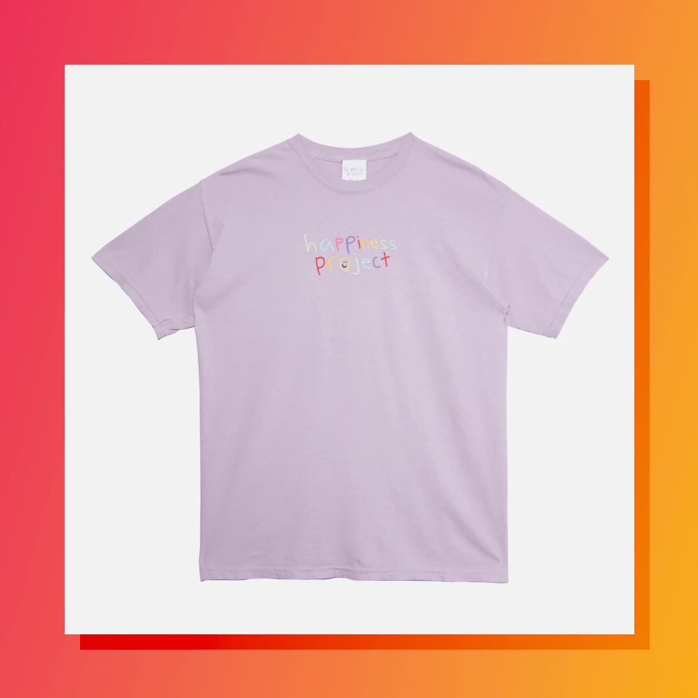 Shirt met de tekst Happiness Project
