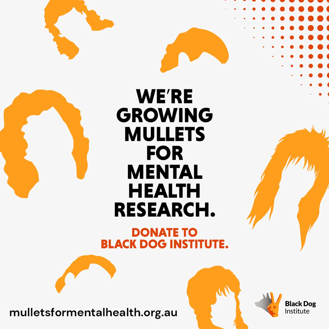 We kweken mullets voor onderzoek naar geestelijke gezondheid. Doneer aan Black Dog Institute.