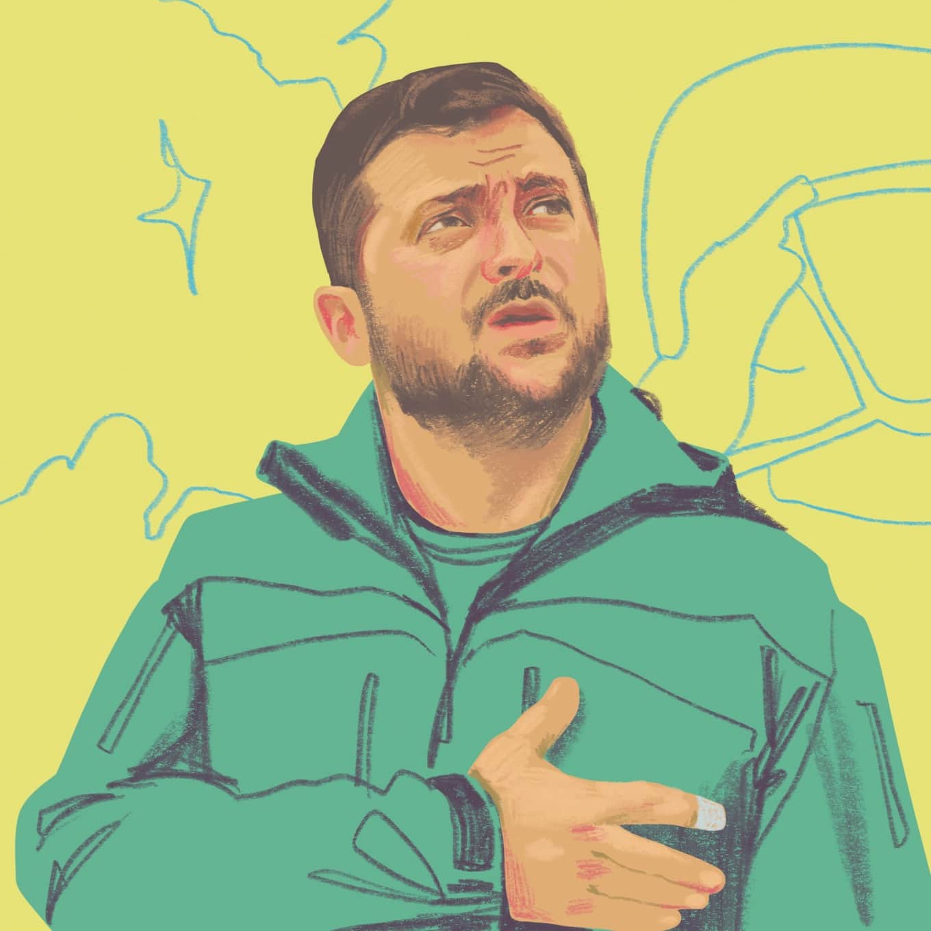 President Volodymyr Zelensky