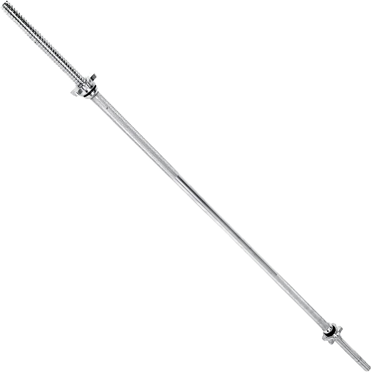 CAP Barbell 72-Inch Solid Threaded Barbell