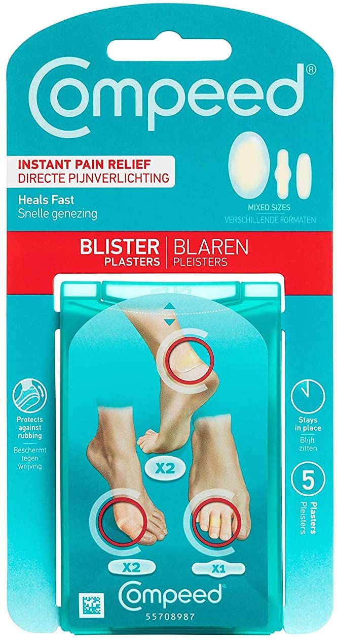 Compeed Advanced Blister Care 5 Count Mixed Sizes Pads (2 verpakkingen)