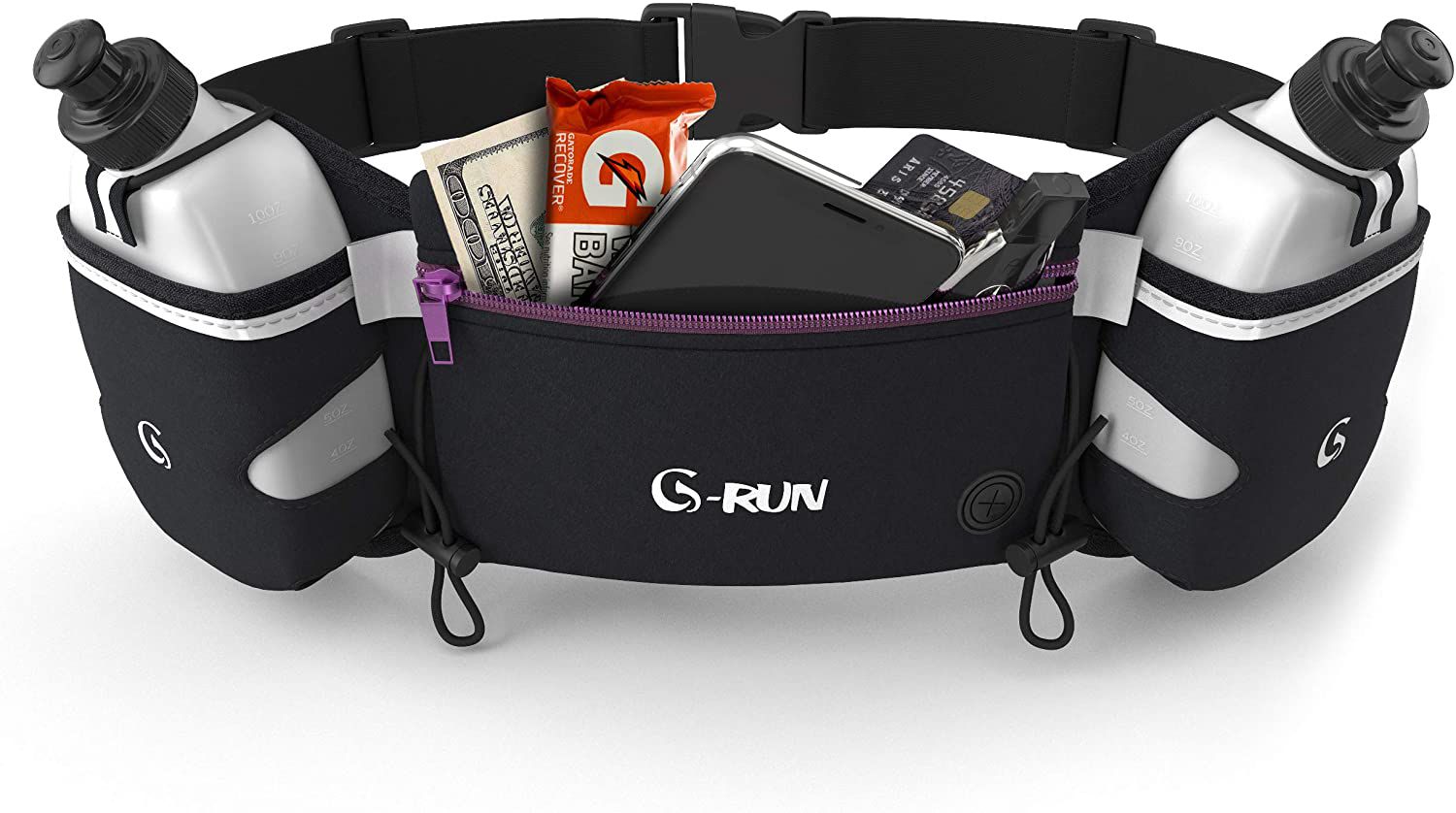 G-Run Hydration Hardloopband met Flessen