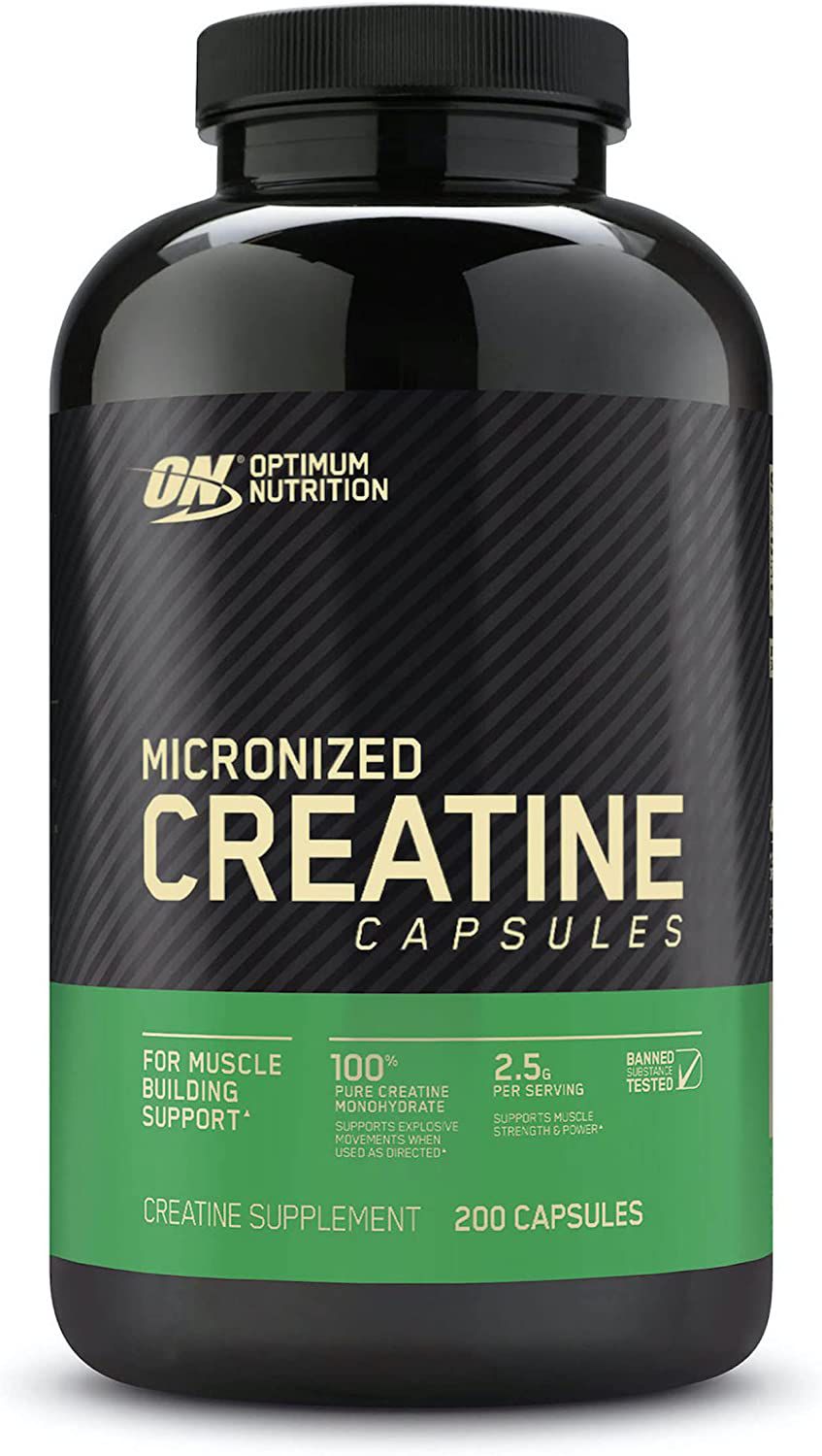 Optimum Nutrition Gemicroniseerde Creatine Capsules