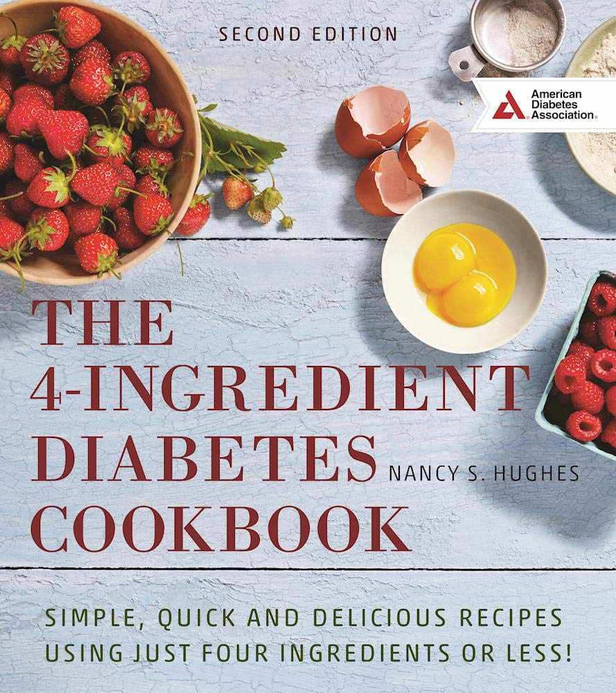 Het Diabetes Kookboek met 4 ingrediënten