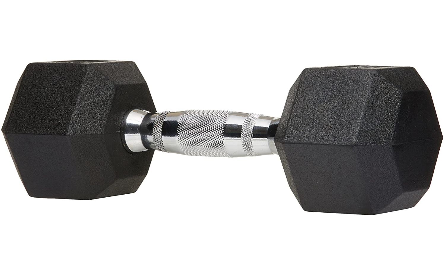 Amazon Basics Rubber Hex Dumbbell