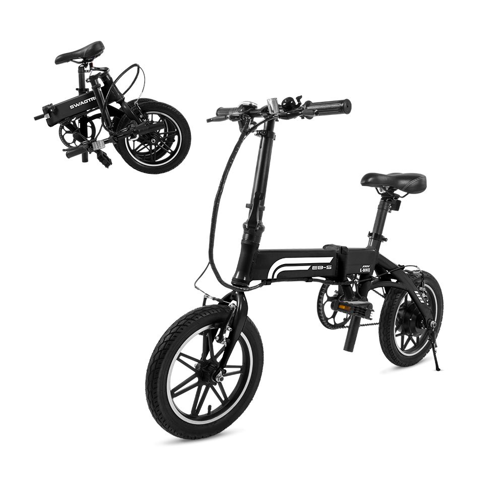 Swagtron EB5 14-inch opvouwbare elektrische fiets
