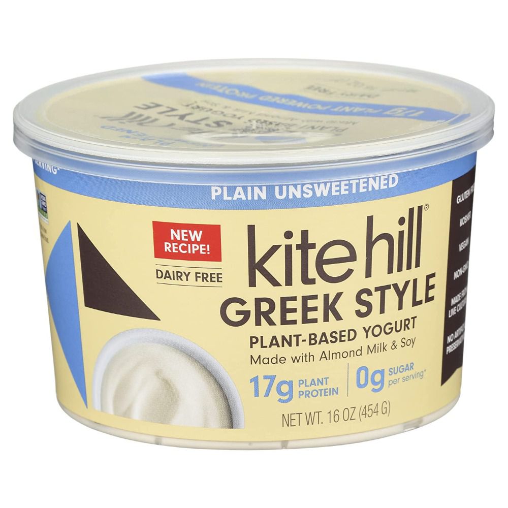 Kite Hill Plain Ongezoete Griekse stijl plantaardige yoghurt