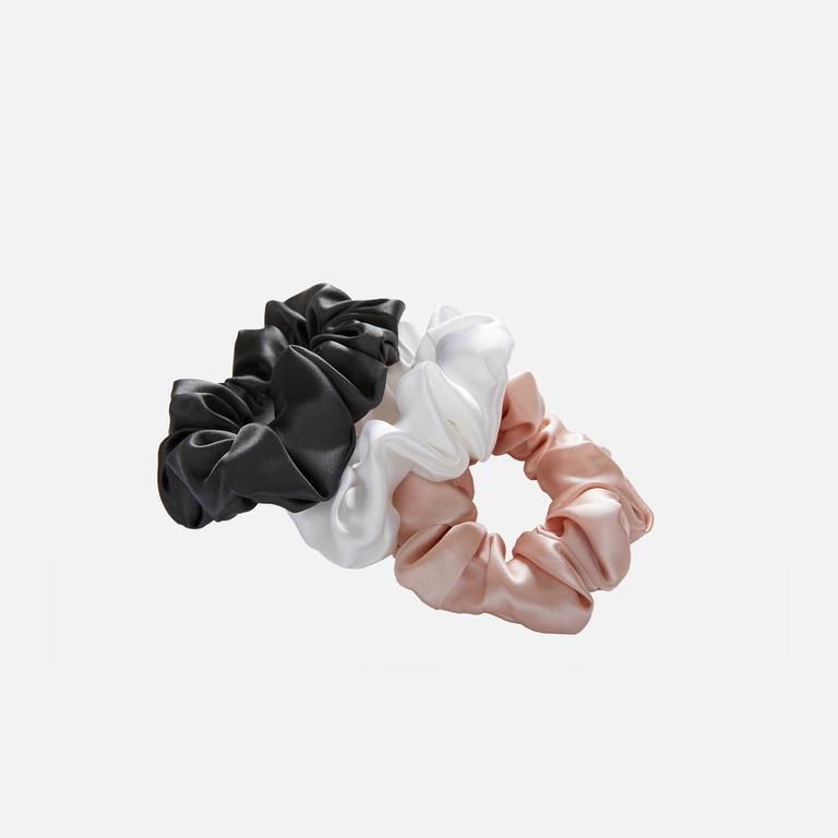 Brooklinen Zijden Scrunchie Set