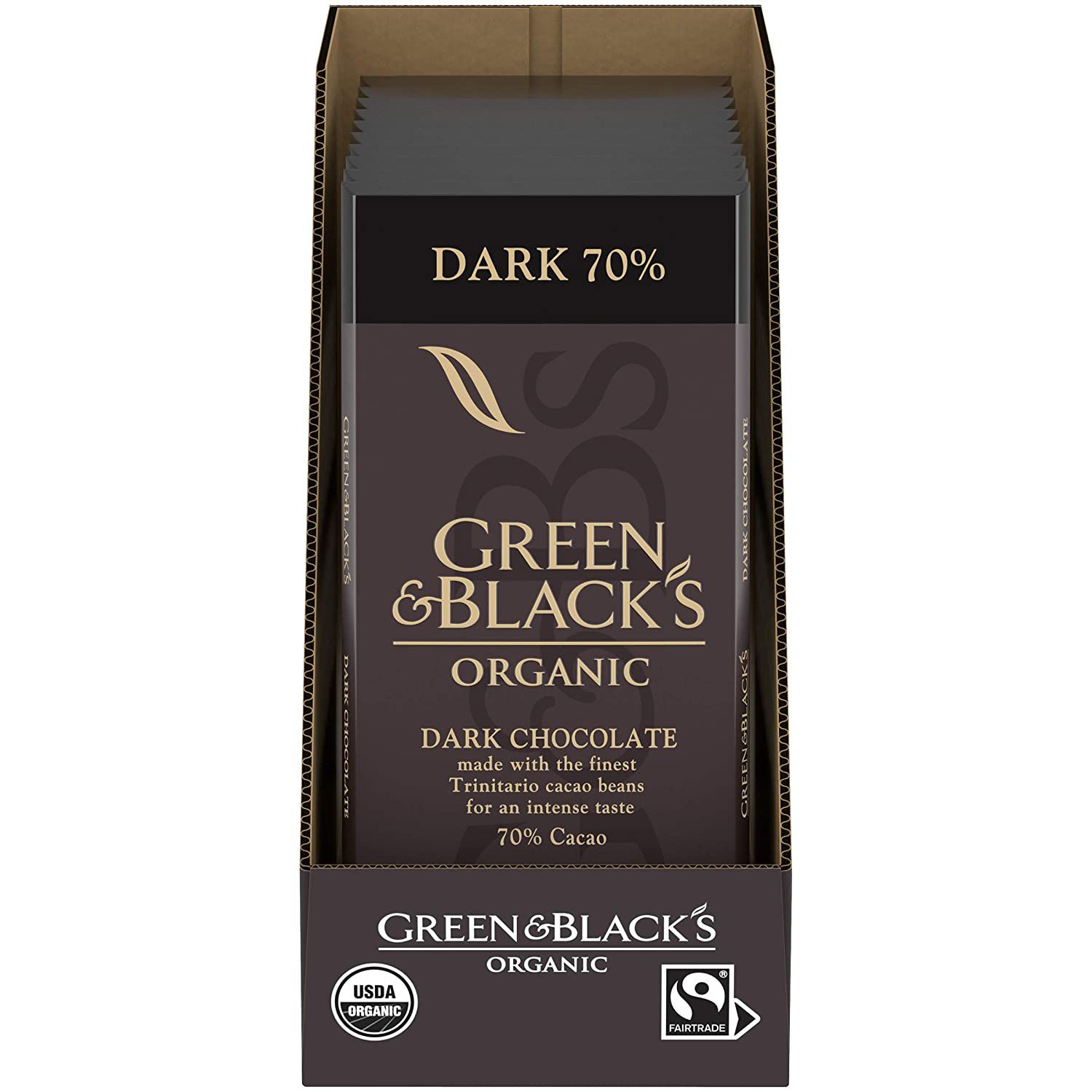 Groen & Blacks Biologische Pure Chocolade Reep