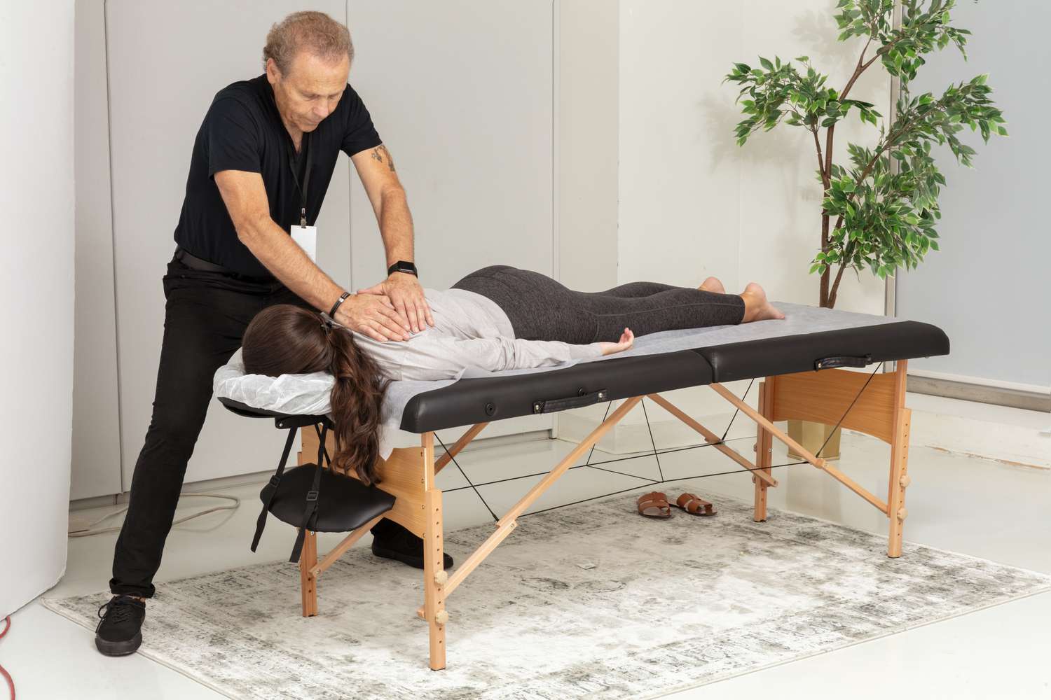 Yaheetech Draagbare Verstelbare Massagetafel