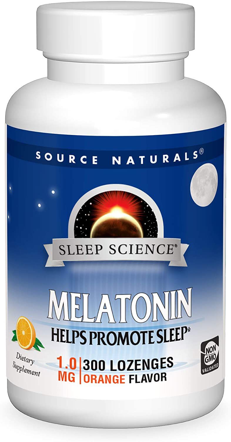 Bron Naturals Sleep Science Melatonine 1 mg