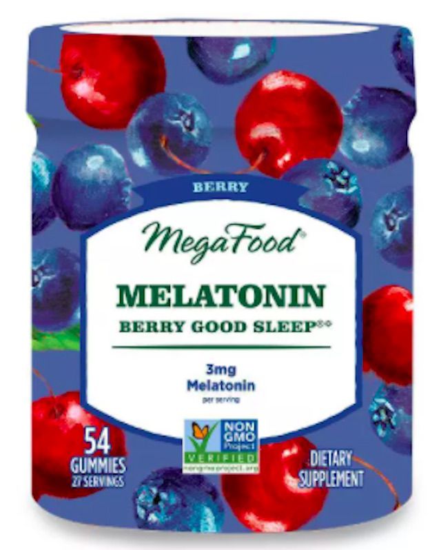 MegaFood Melatonine Berry Goede Slaap