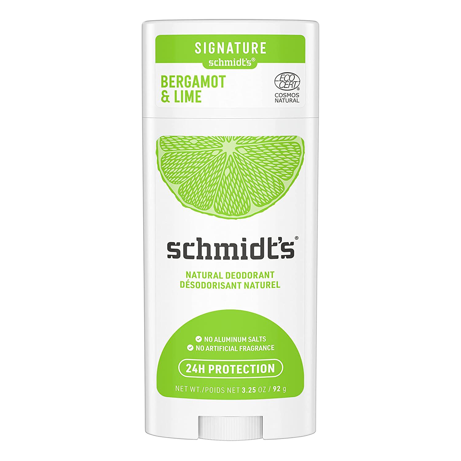 Schmidt's Aluminiumvrije Bergamot &Lime Natural Deodorant