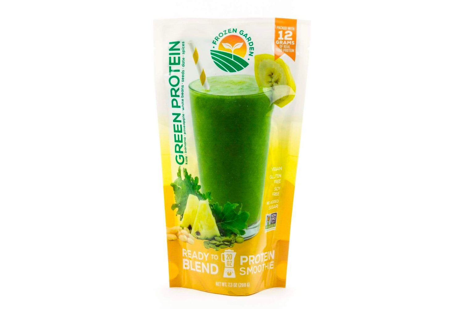 Frozen Garden Green Protein Smoothie