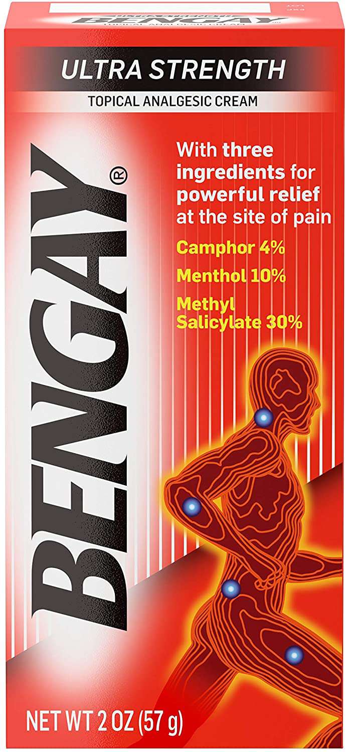   Ultra Strength Bengay Topical Pain Relief Cream