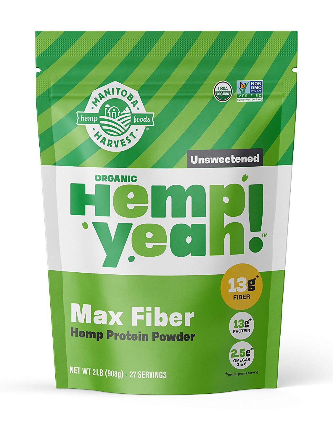Manitoba Harvest Hennep Ja! Organisch Max Fiber Protein Powder