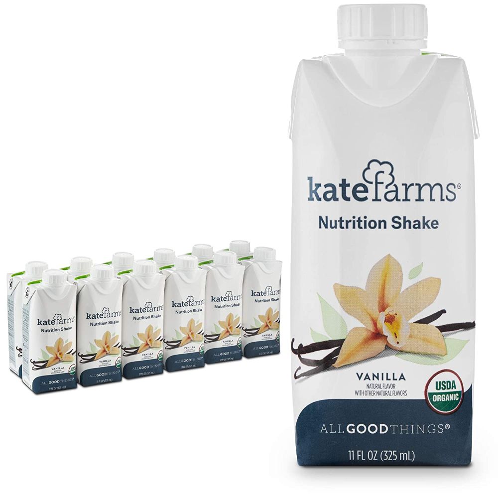 Kate Farms Biologische Vanille Voeding Shake