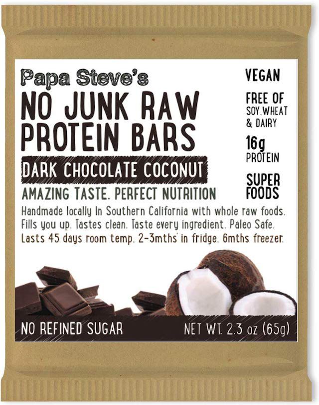 Papa Steves, Repen Geen Junk Protein Chocolate Coconut Crunch, 2,5 ounce