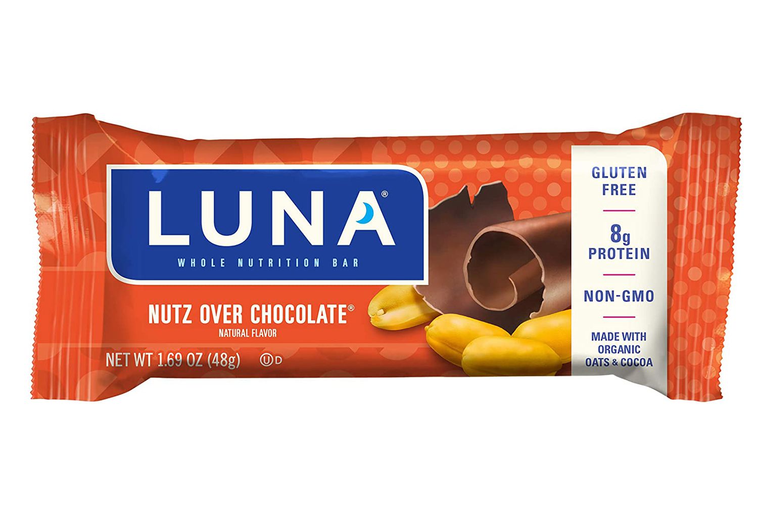 LUNA Bar Nutz Over Chocolade