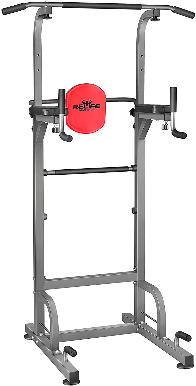 RELIFE bouw je leven om Power Tower Workout Dip Station
