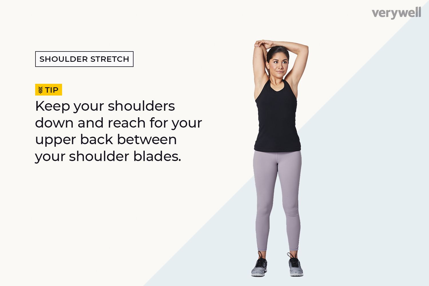 Eenvoudige schouder stretch
