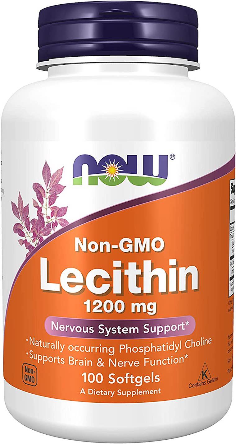 NU Non-GMO 1200 mg Lecithine Voedingssupplement 