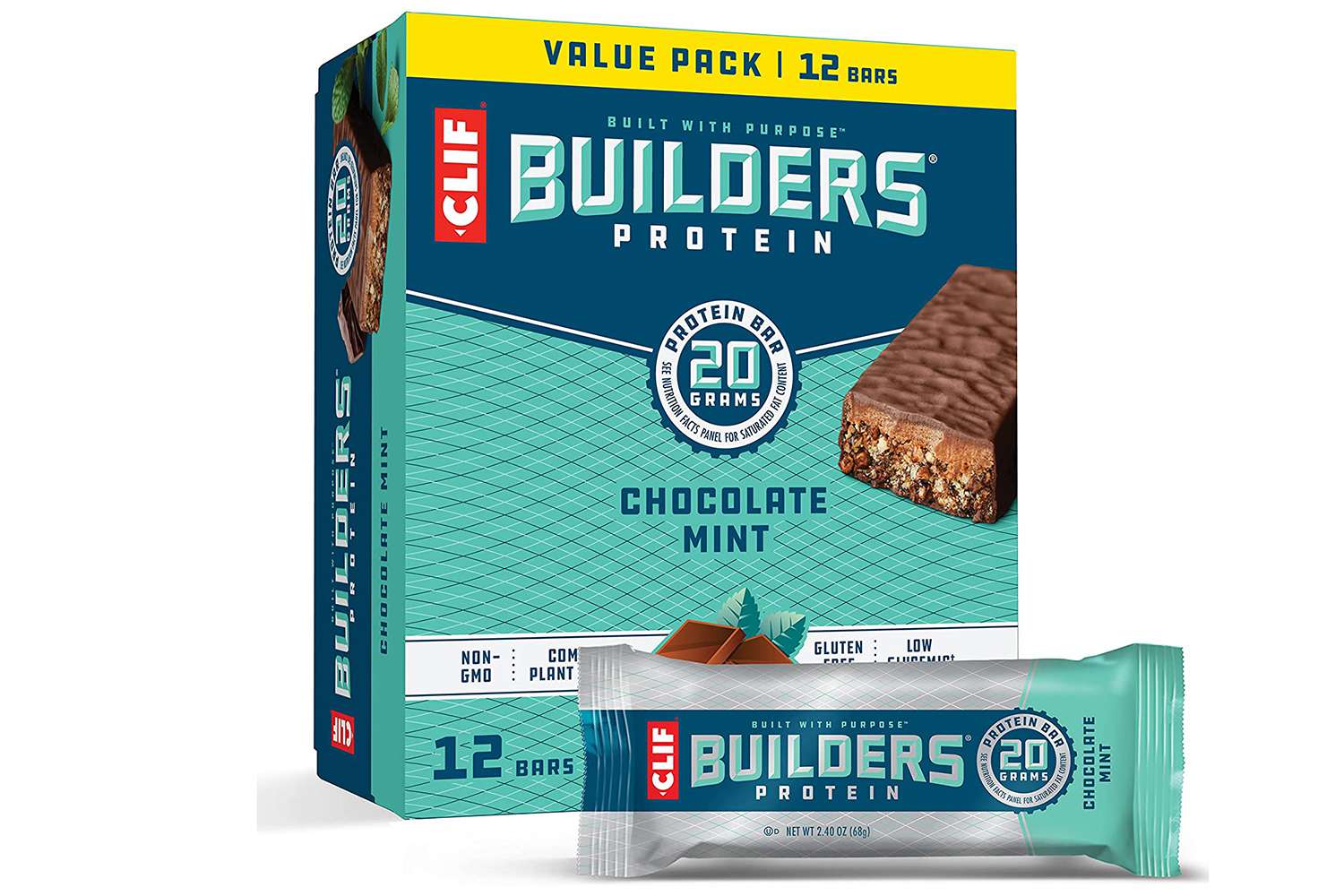 Clif Builders Chocolade Mint