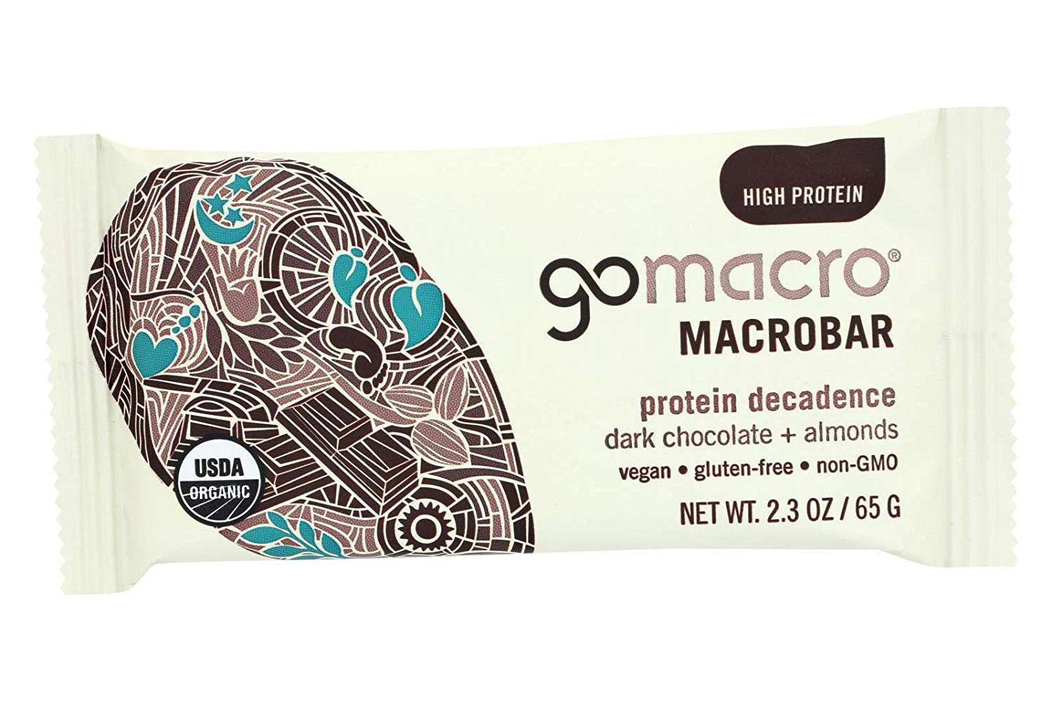   Go Macro Pure Chocolade + Amandelen