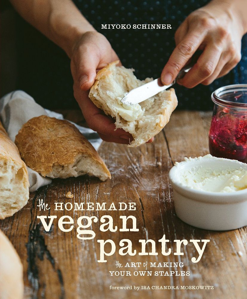 De zelfgemaakte veganistische pantry