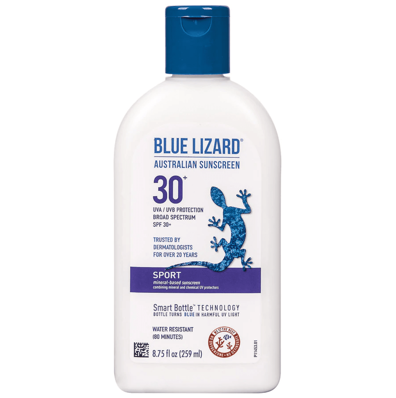 BLUE LIZARD Sport zonnebrandcrème op minerale basis