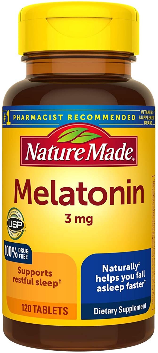 Nature Made Melatonine 3mg Tabletten
