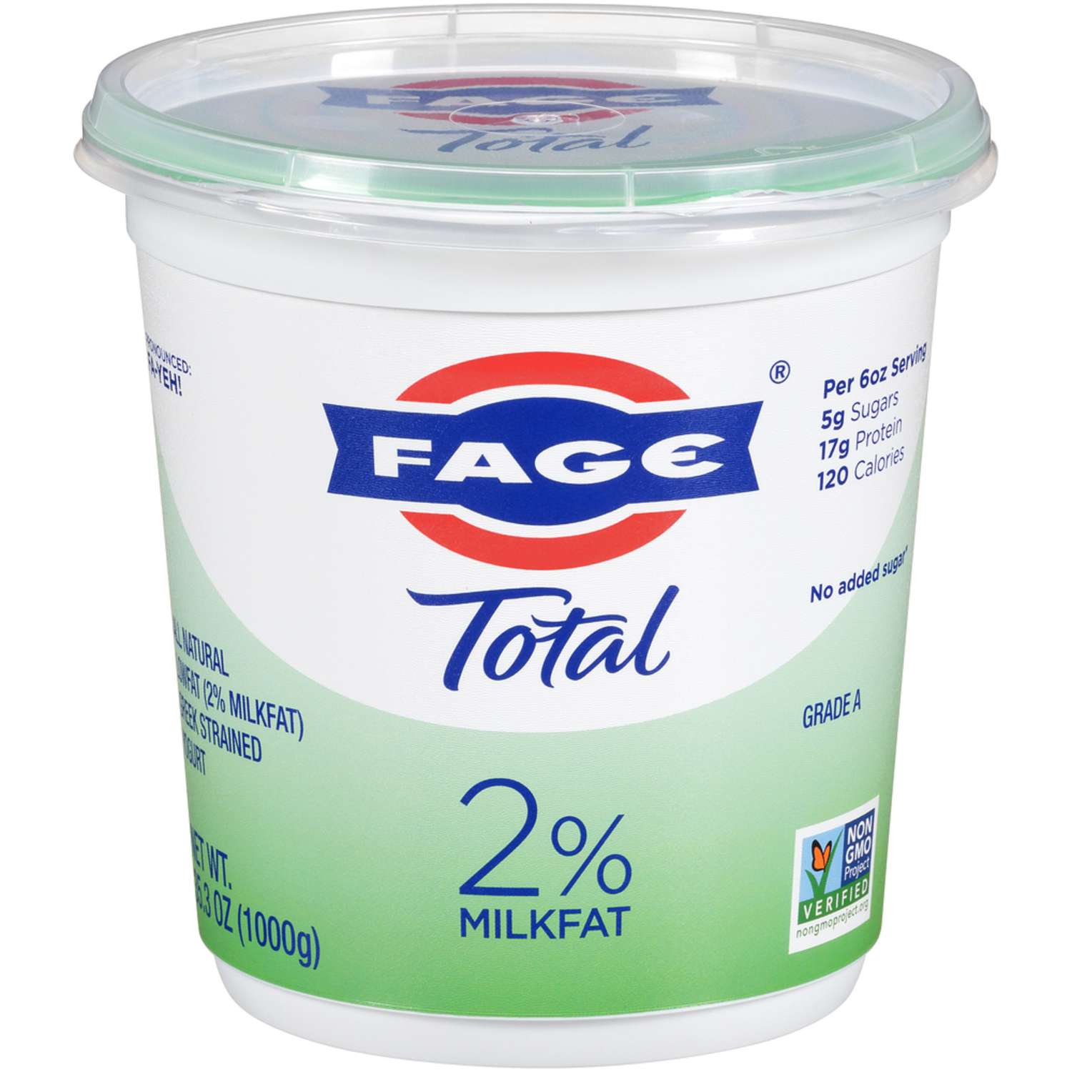Fage 2% Gewone Griekse Yoghurt