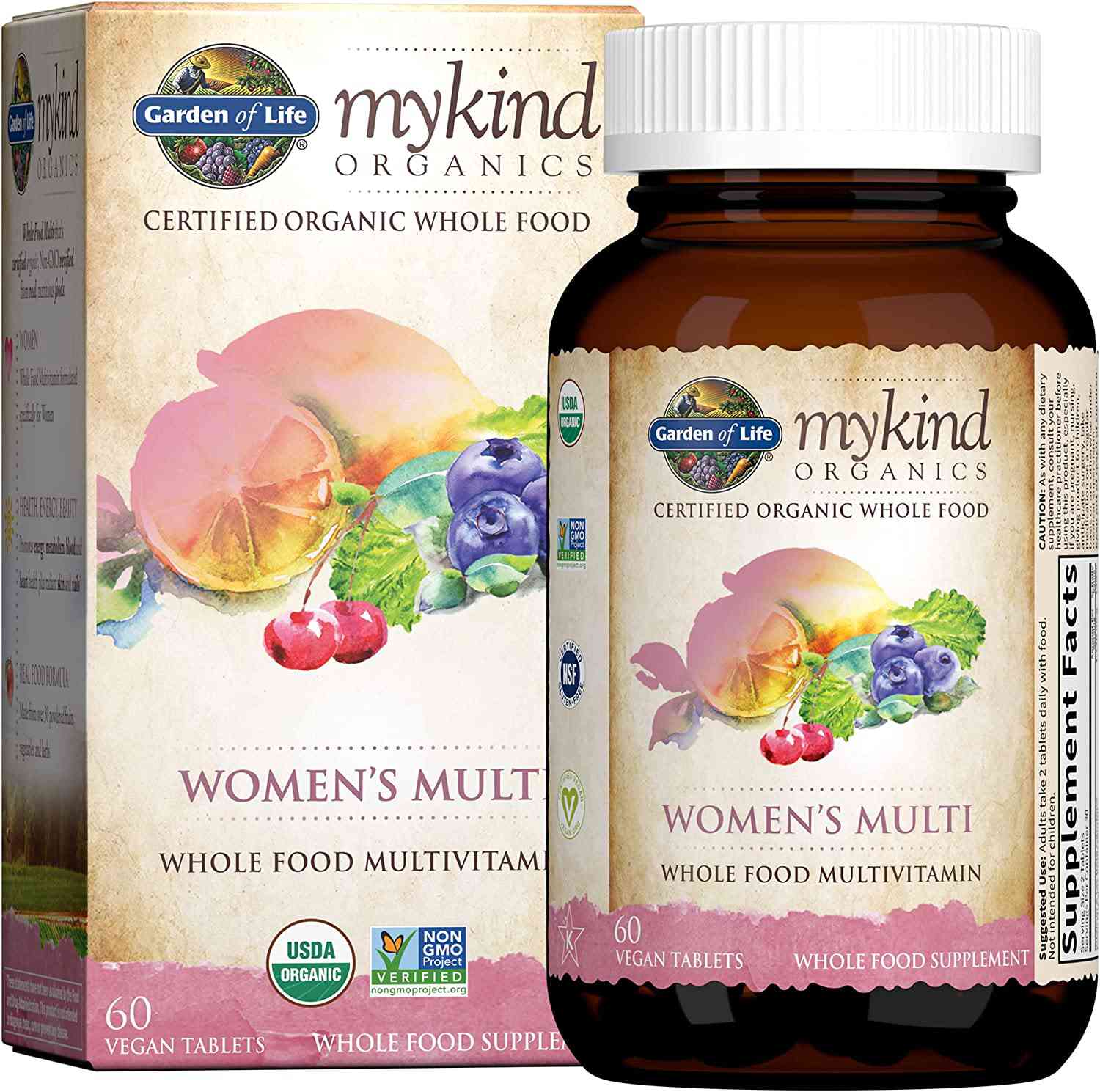 Tuin van het Leven Mykind Organics Women's Daily Tablets