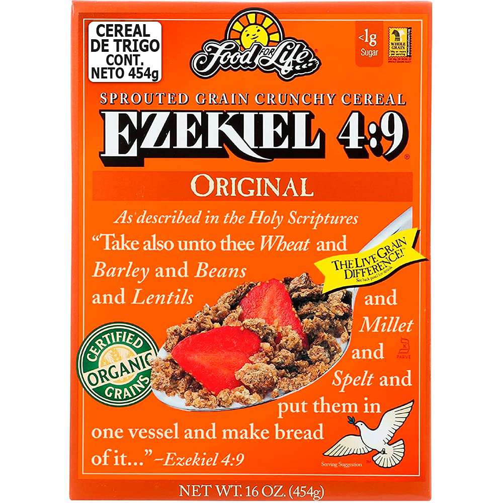 Food for Life Ezechiël 4:9 Biologische gekiemde graangraan