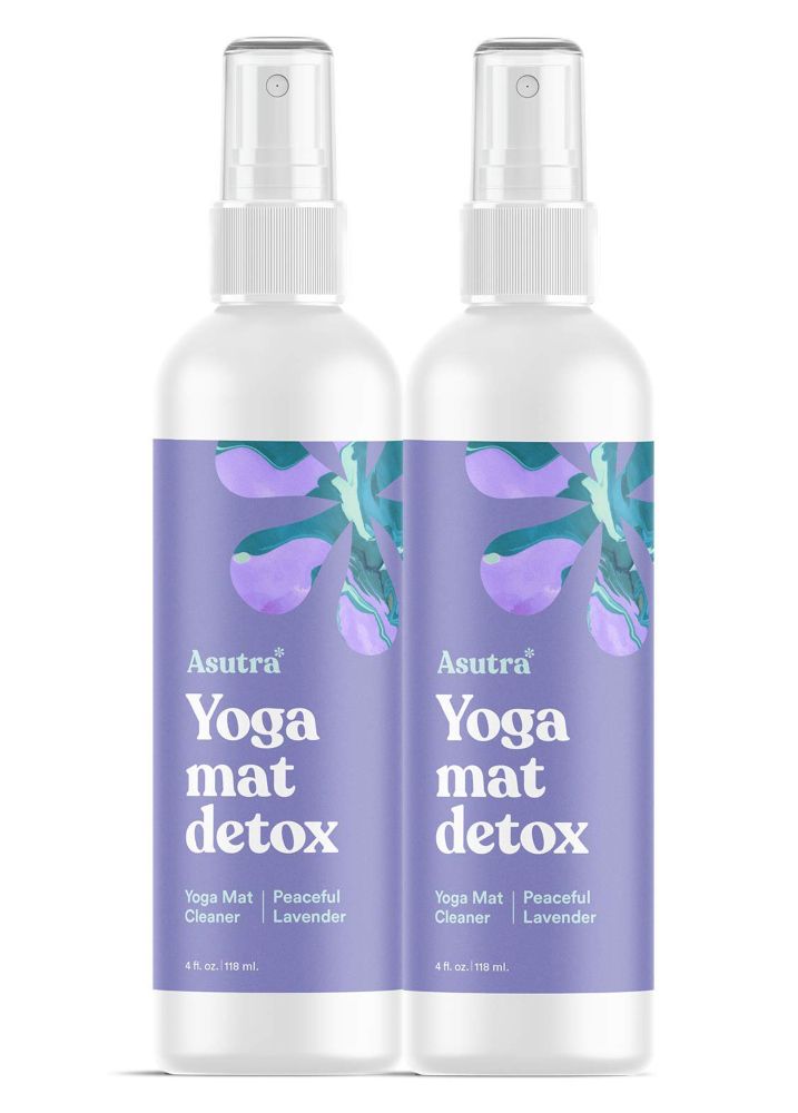 ASUTRA Natural &Organic Yoga Mat Cleaner (Vredig Lavendel Aroma)