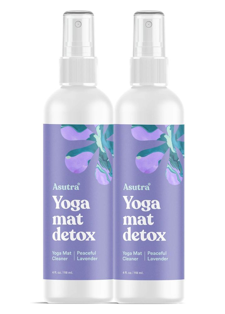 ASUTRA Natuurlijk & Biologische Yoga Mat Cleaner (Vredig Lavendel Aroma)