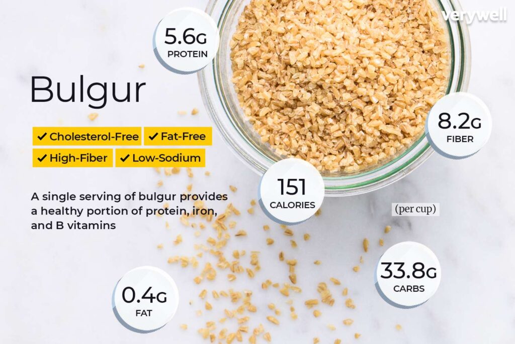 Bulgur Tarwe Voedingsfeiten en Gezondheidsvoordelen