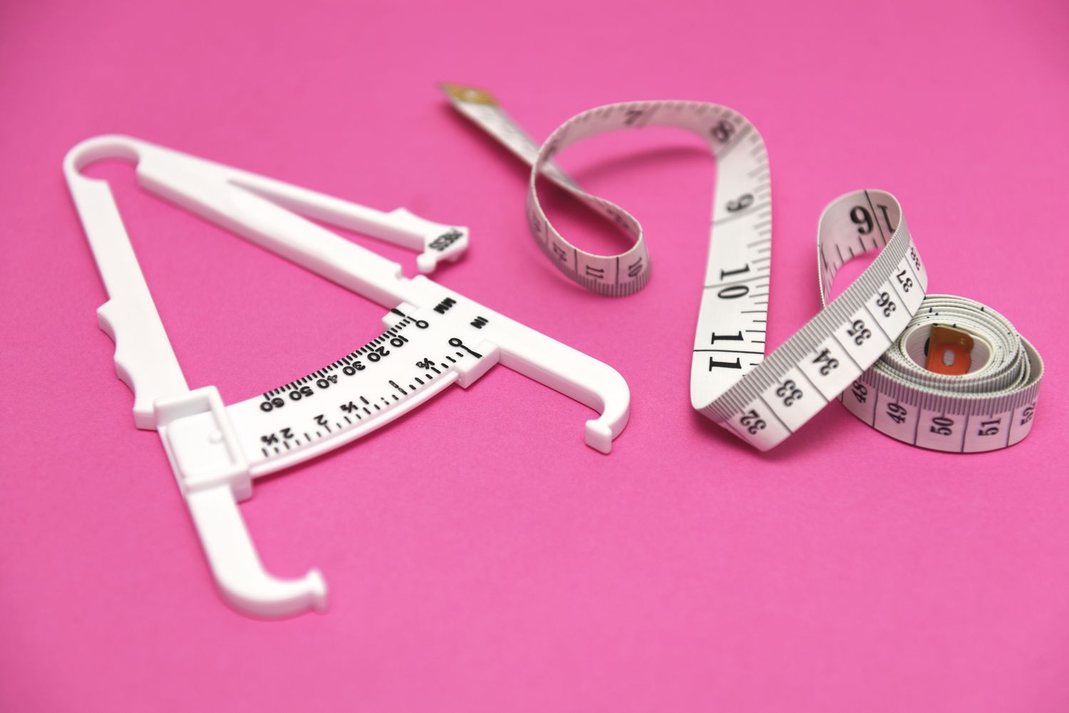 BMI meten met behulp van remklauw en meetlint