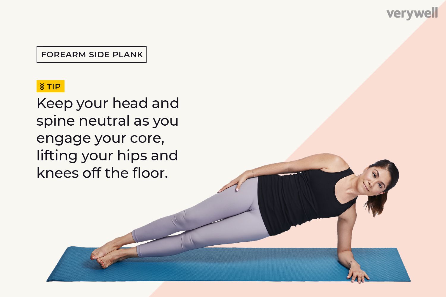 Onderarm Side Plank