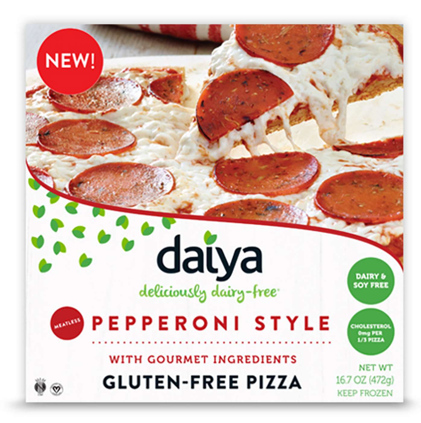 Daiya glutenvrije pizza