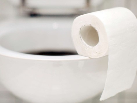 Dromen over toiletpapier of wc-papier